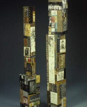 Four totems Installation