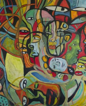 The lady in the Corner